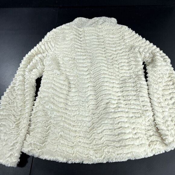 Patagonia Fleece Snap & Full Zip Pelage Jacket Women’s XS Birch White High Pile - Picture 9 of 9